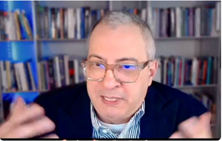 Webinar: OPS Evaluating Essential Public Health Functions Director Munar speaking at OPH webinar April 15, 2025