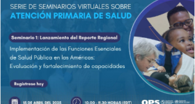 Screenshot of webinar announcement